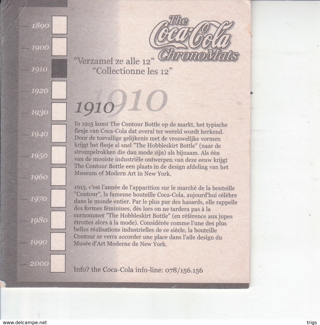 Coca Cola - Untersetzer