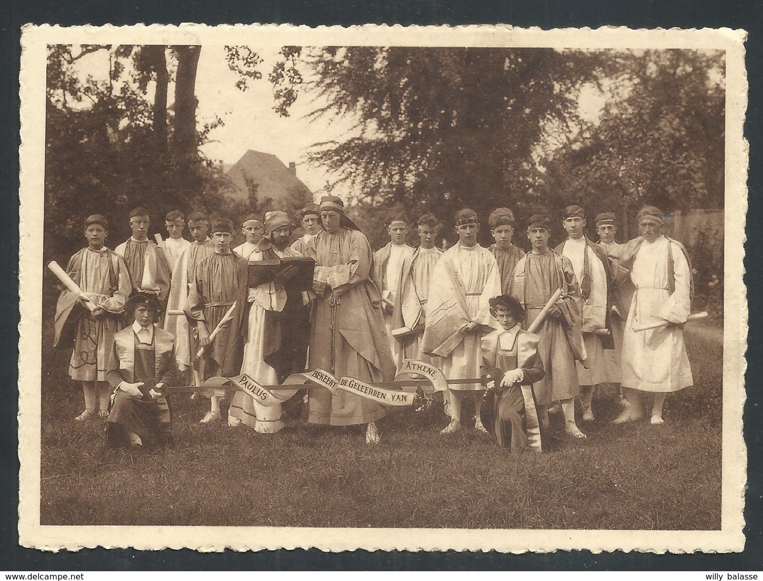 +++ CPA - OPWIJK - St Paulus Processie - Paulus Te Athene - Nels   // - Opwijk