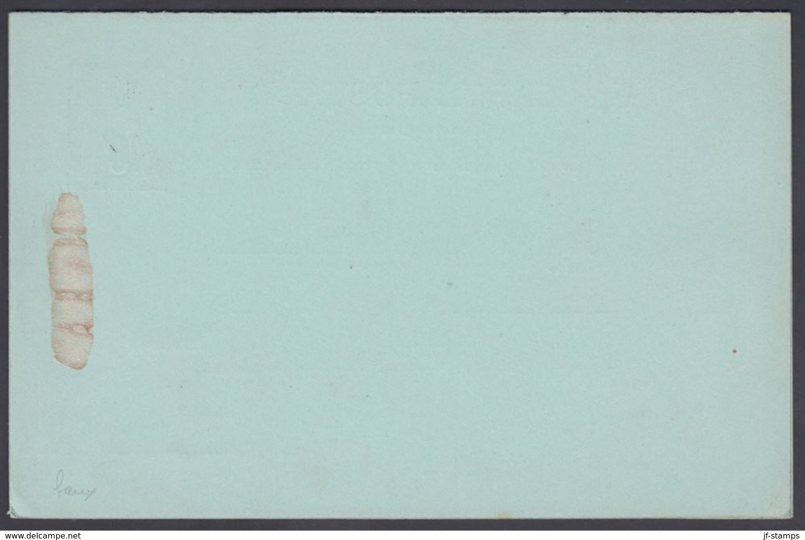 1892. NLLE CALACONIE. CARTE POSTALE COLONIES POSTES REPUBLIQUE FRANCAISE Double.  10 ... () - JF322043 - Covers & Documents