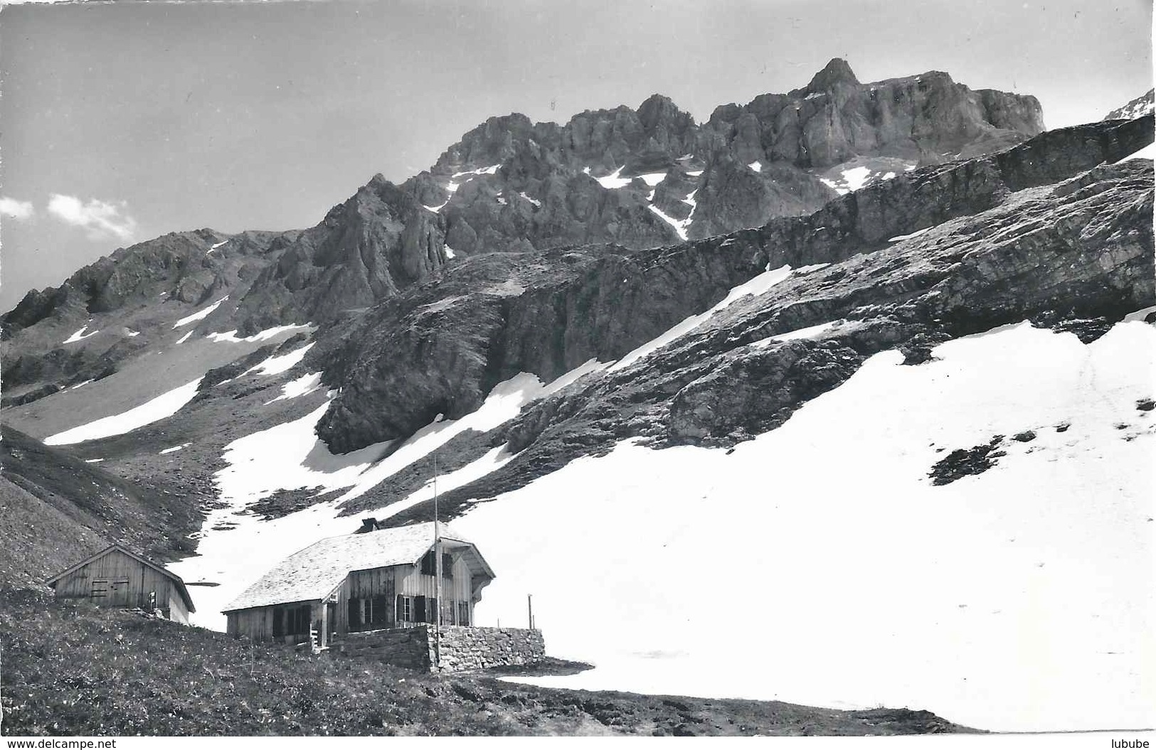 Lauenen - Geltenhütte SAC, Hahnenschritthorn            Ca. 1950 - Lauenen