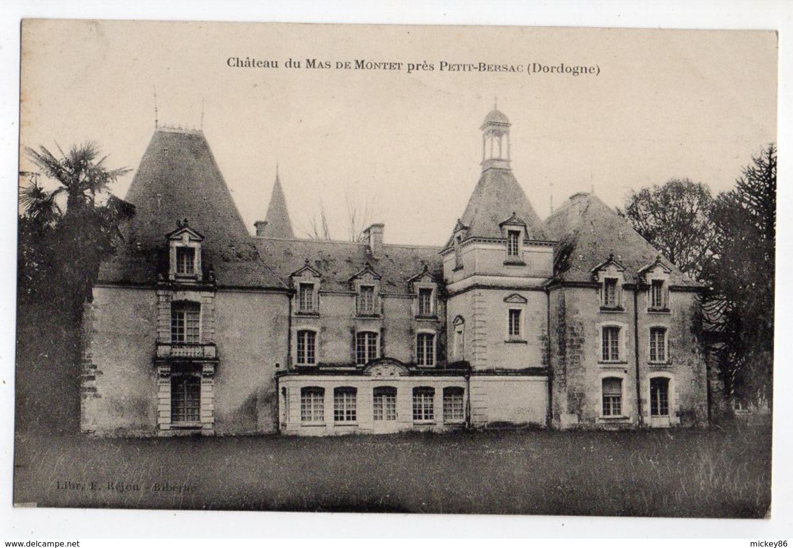 PETIT-BERSAC  --  Chateau Du   MAS DE MONTET   ....................................à Saisir - Other & Unclassified