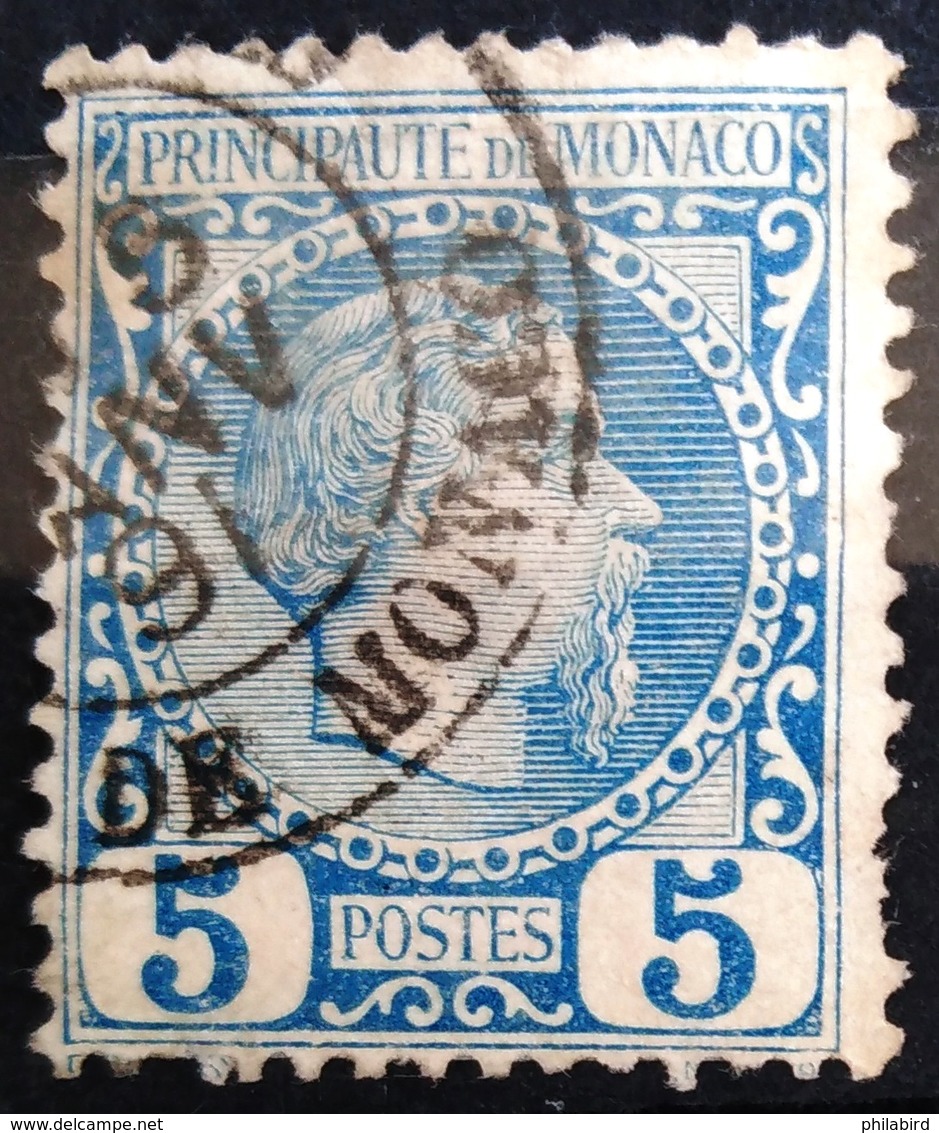 MONACO                 N° 3                    OBLITERE - Used Stamps