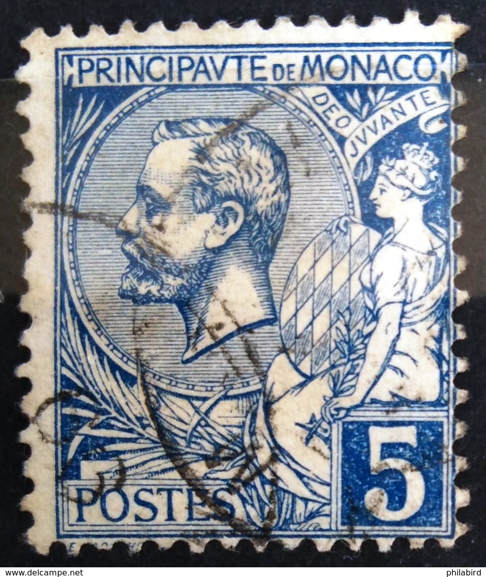 MONACO                 N° 13                    OBLITERE - Used Stamps