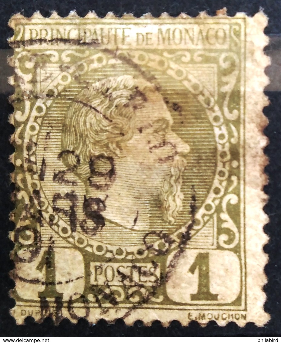 MONACO                 N° 1   Aminci                    OBLITERE - Used Stamps