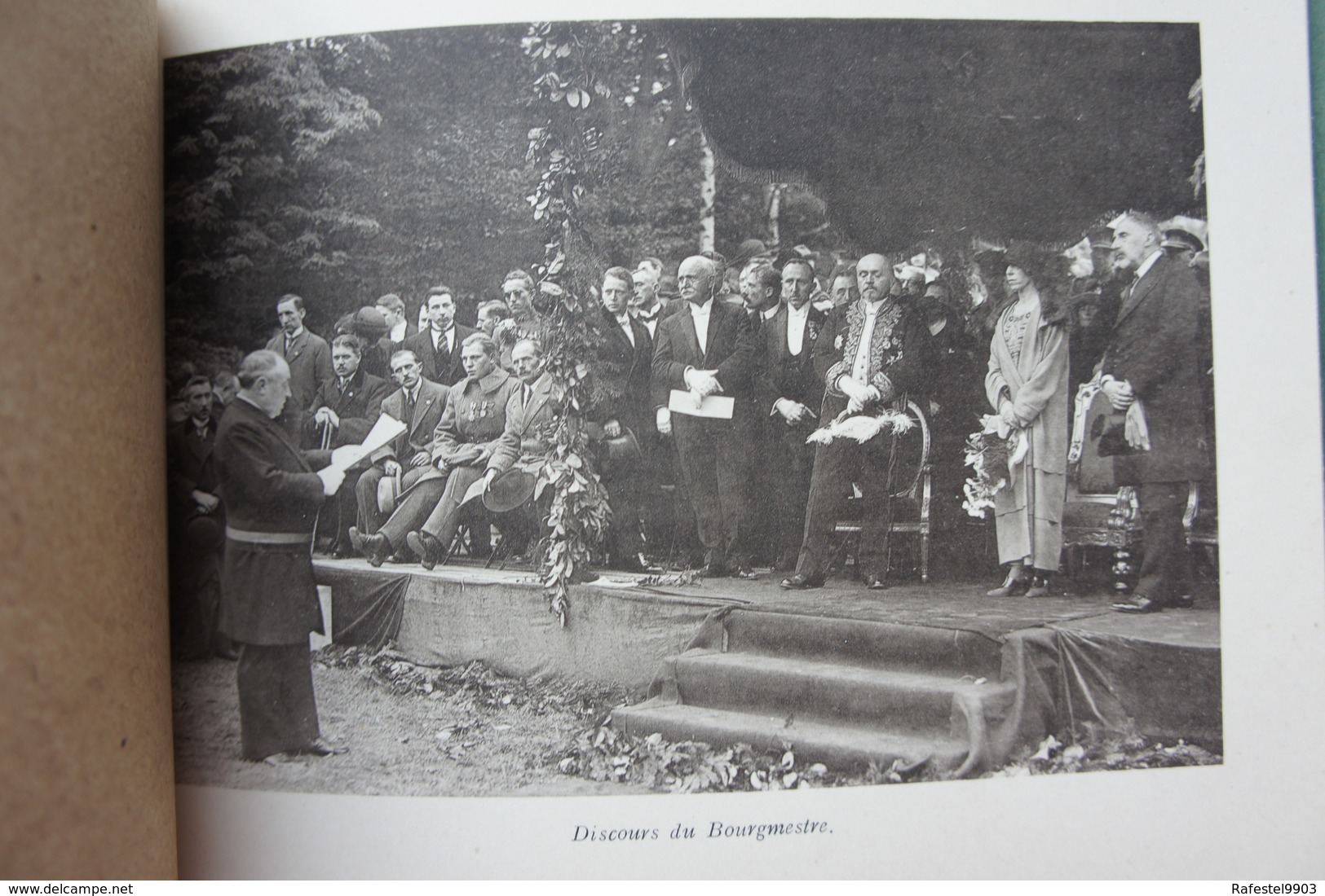 Livre LA LOUVIERE Inauguration Monument Aux Morts 1914-18 Reine Elisabeth Koningin Hainaut ABL Armée Belge Leger - Belgique