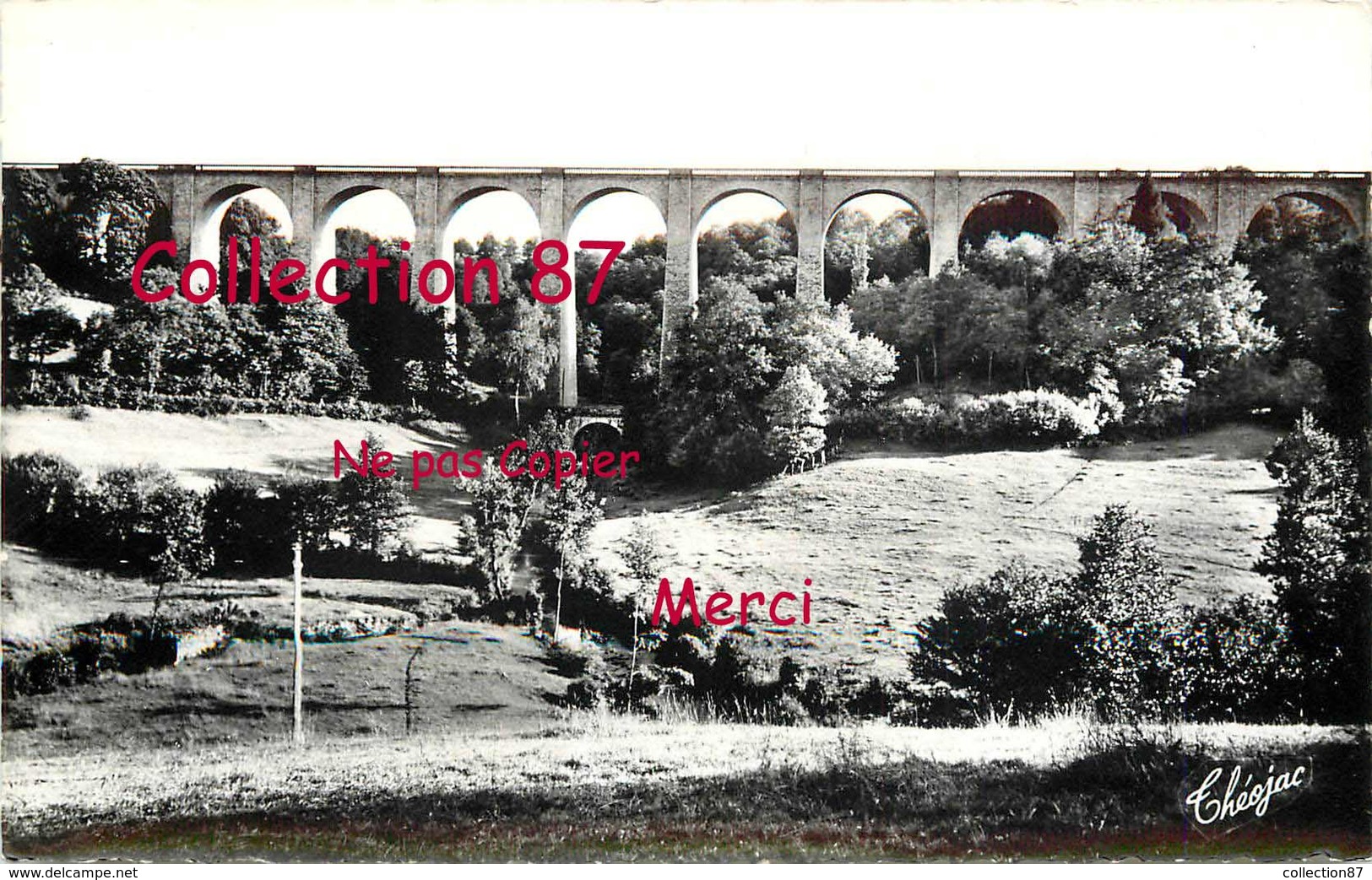 87 ☺♦♦ SAINT GERMAIN Les BELLES < VIADUC FERROVIAIRE - N° 146-3 THEOJAC - Saint Germain Les Belles