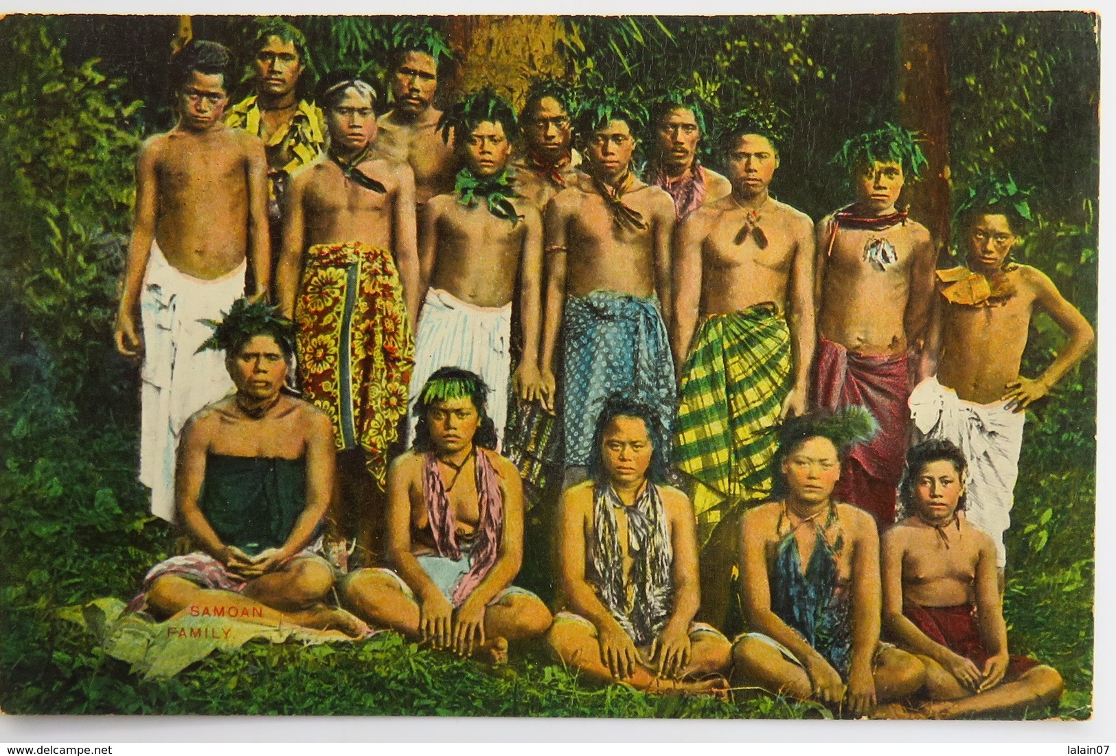 C. P. A. Couleur : SAMOA : Samoan Family - Samoa