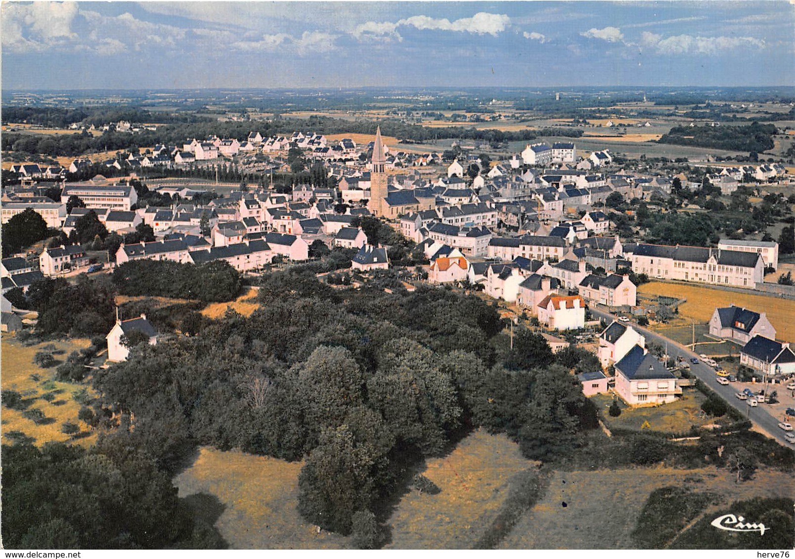 CPM - GUIDEL - Vue Générale Aérienne - Guidel