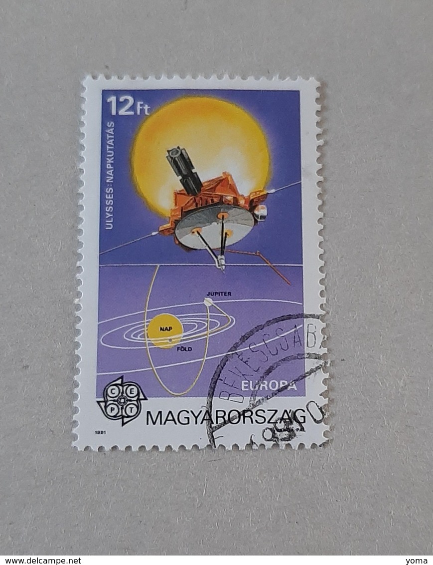 N° 3315       Satellite Ulysse  -  Europa 1991 - Used Stamps