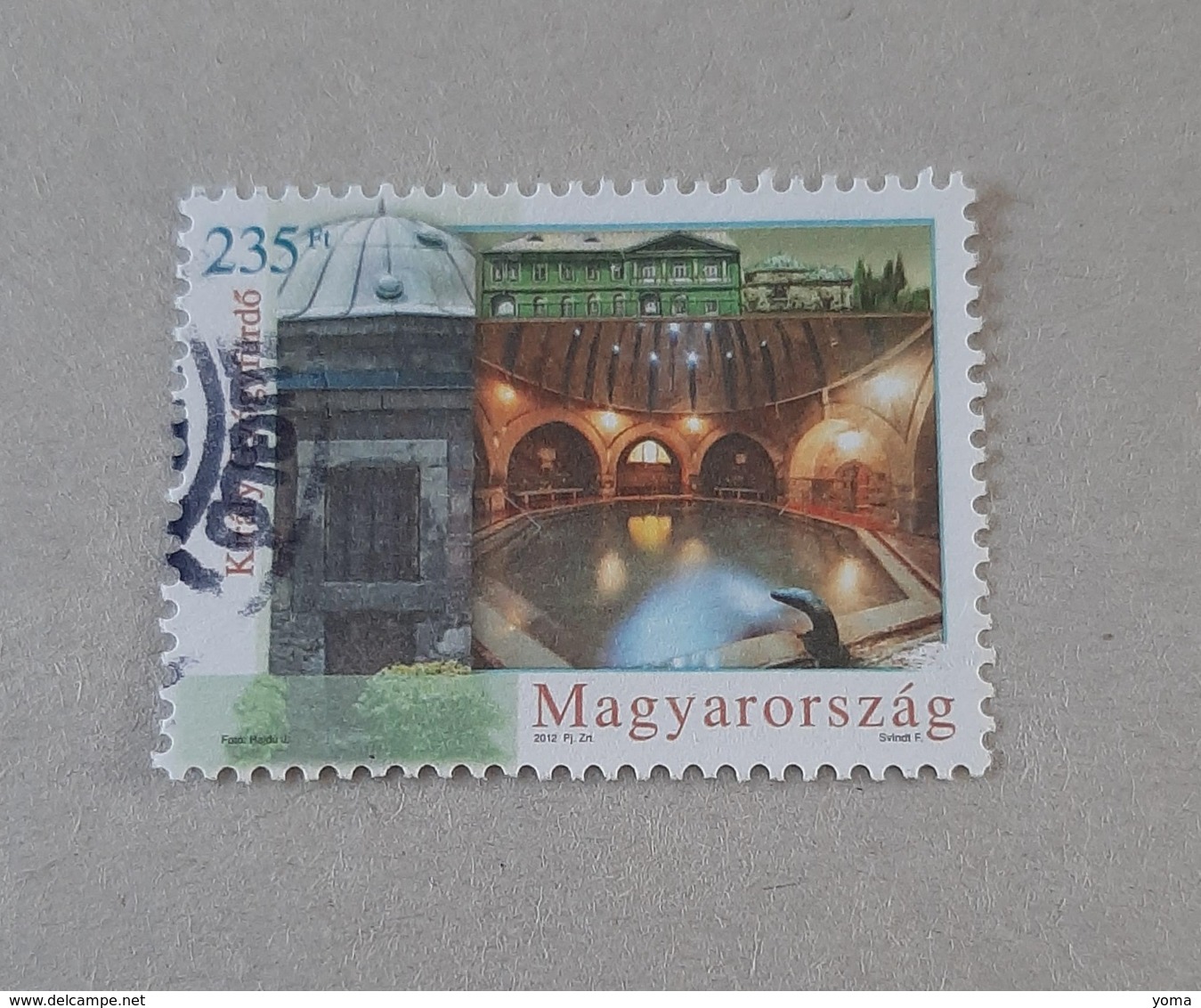 N° 4472       Bains Kiraly  -  Budapest - Used Stamps