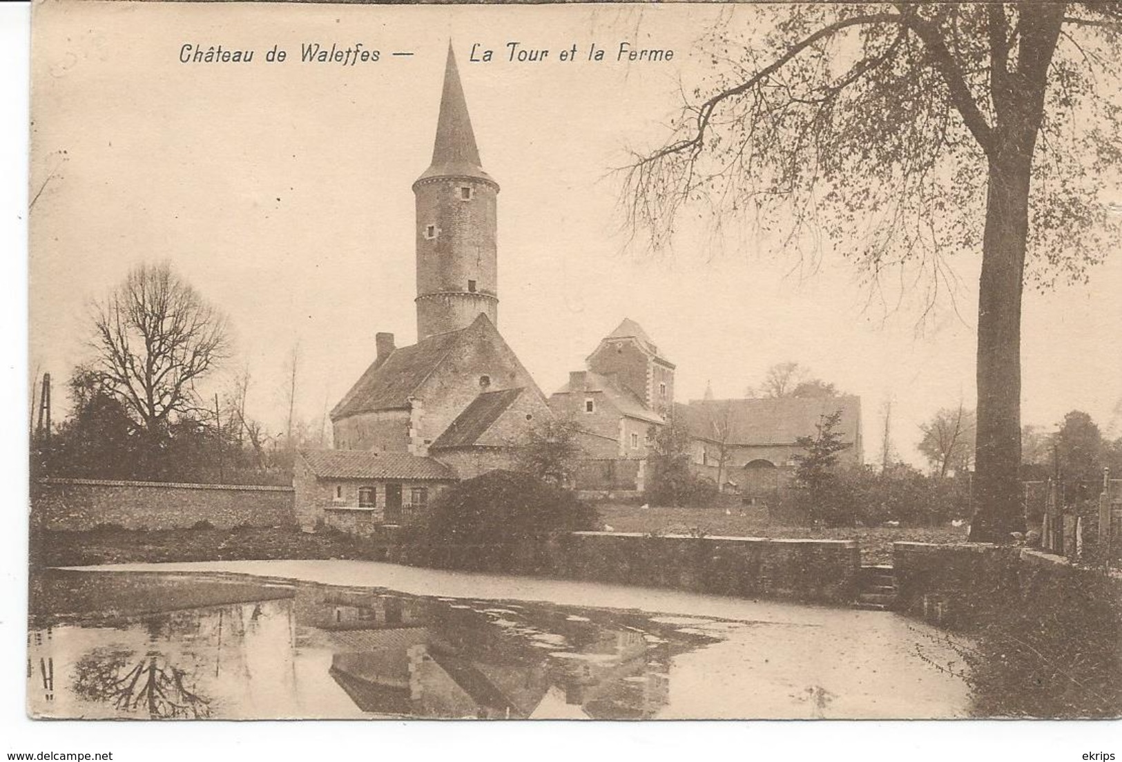 Château De Waleffes--La Tour Et La Ferme - Faimes
