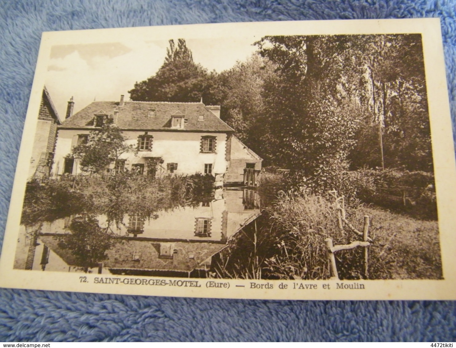 C.P.A.- St Saint Georges Motel (27) - Bords De L'Avre Et Le Moulin - 1930 - SUP (CV 24) - Saint-Georges-Motel