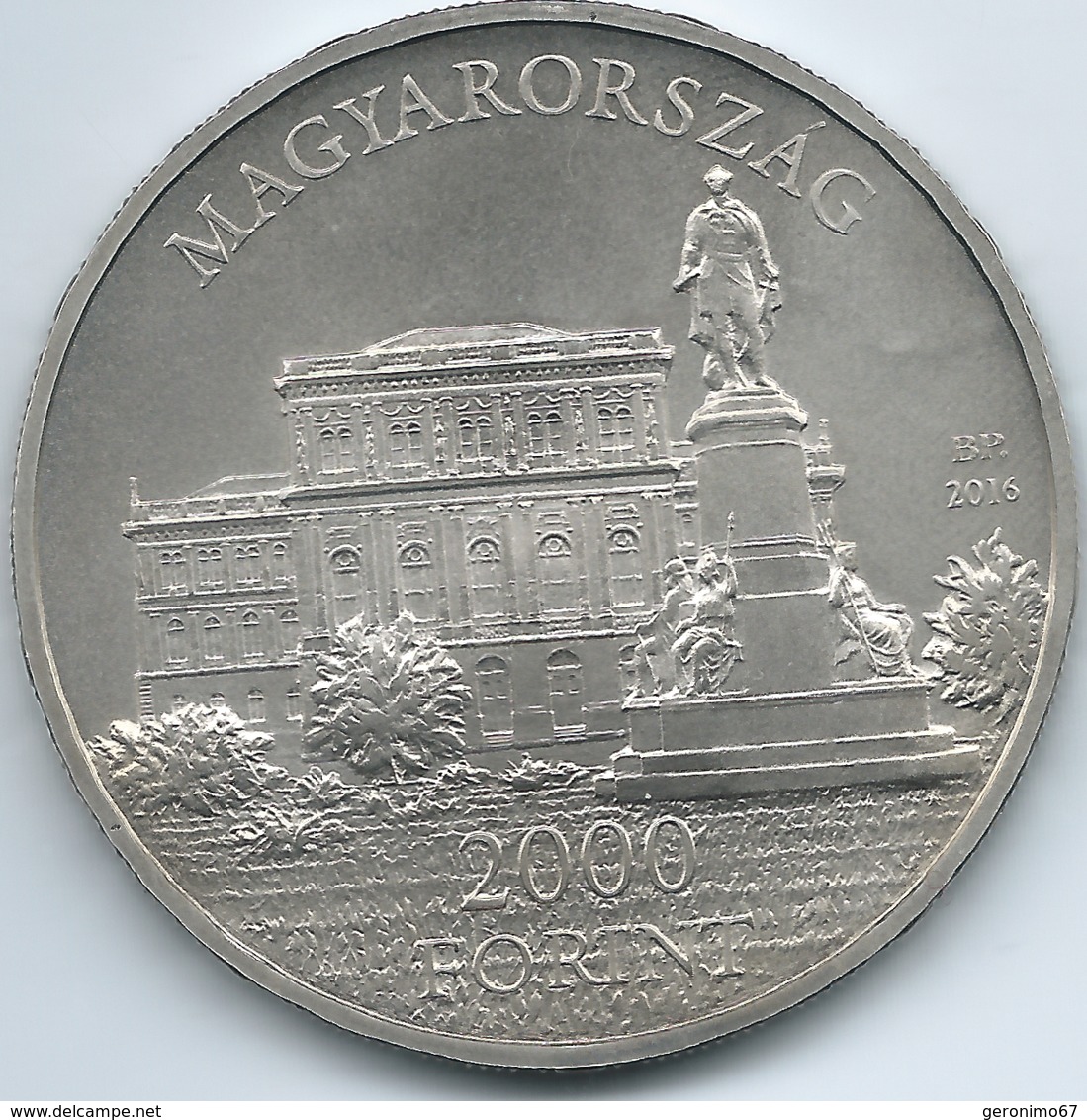 Hungary - Republic - 2000 Forint - 2016 - István Széchenyi - Only 5,000 Minted - Hungary
