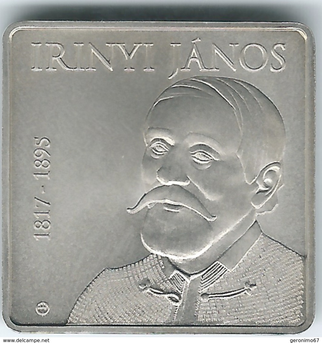 Hungary - Republic - 2000 Forint - 2017 - János Irinyi - KM921 - Only 4,000 Minted - Hungary