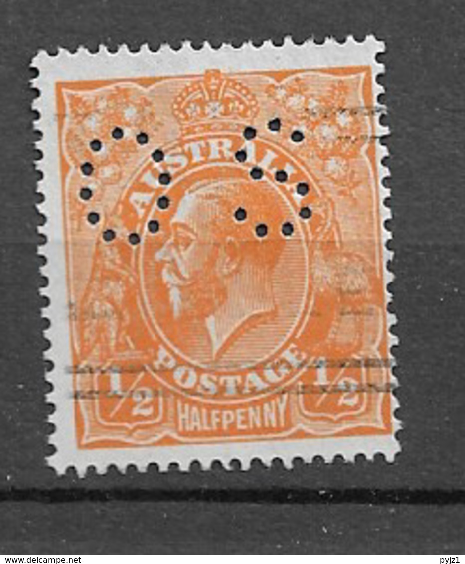 1915 USED Australia Wmk "single Crown" Michel 23 - Service