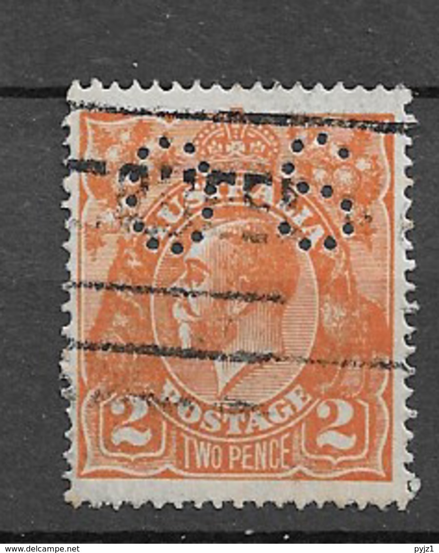 1915 USED Australia Wmk "single Crown" Michel 28 - Oficiales