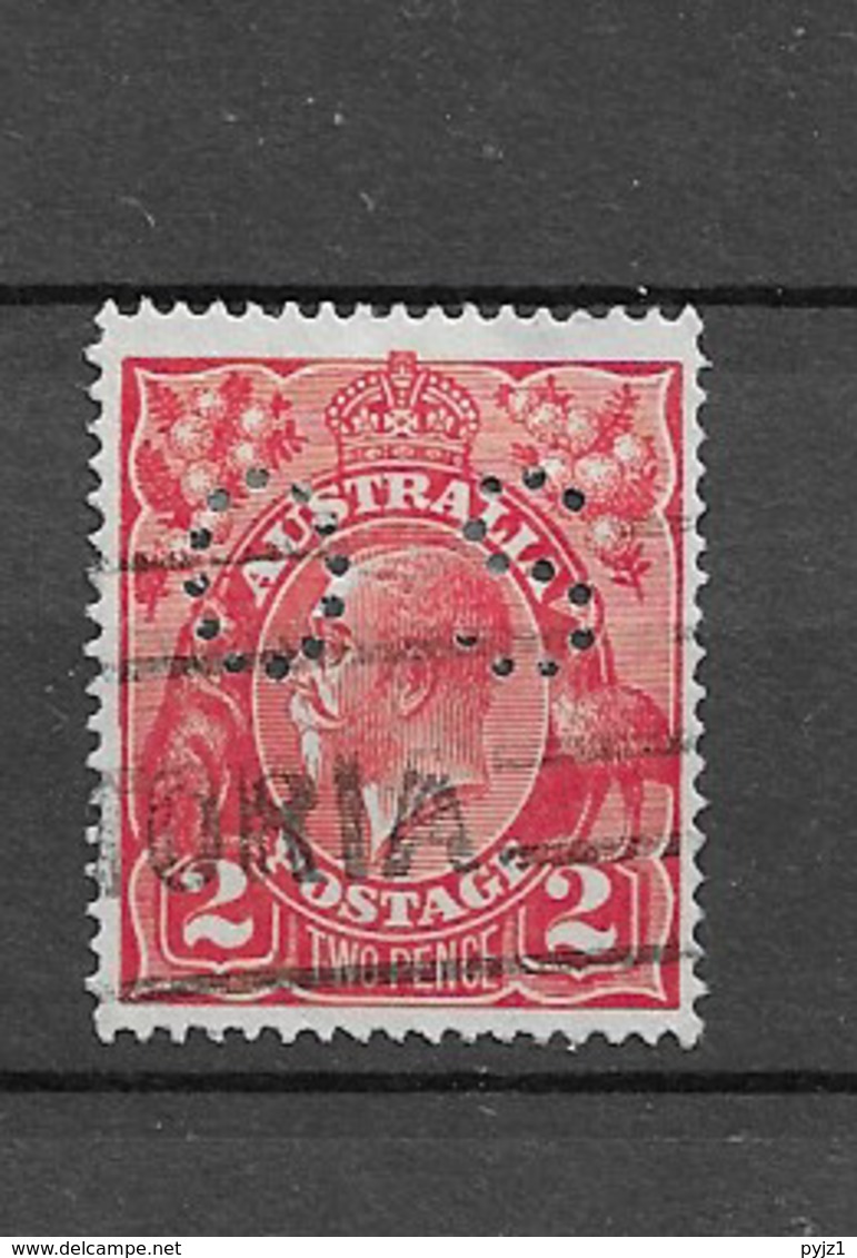 1915 USED Australia Wmk "single Crown" Michel 29 - Dienstzegels