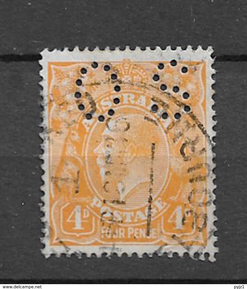 1915 USED Australia Wmk "single Crown" Michel 30a - Servizio