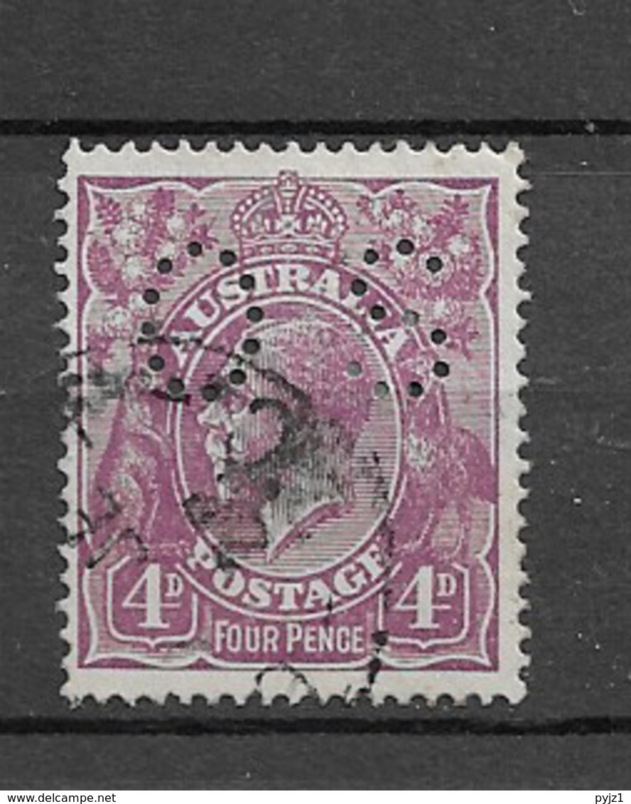 1915 USED Australia Wmk "single Crown" Michel 31 - Service