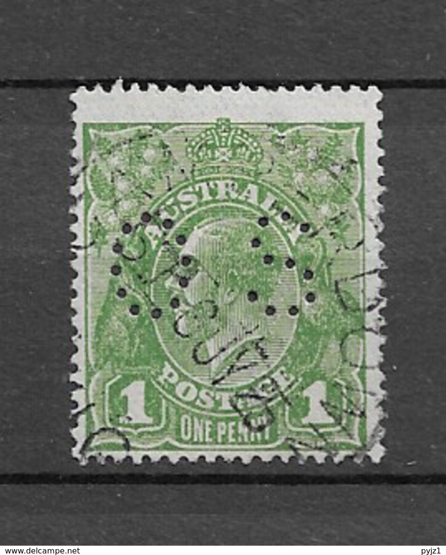 1918 USED Australia Wmk "multiple Crown" Michel 50 - Officials