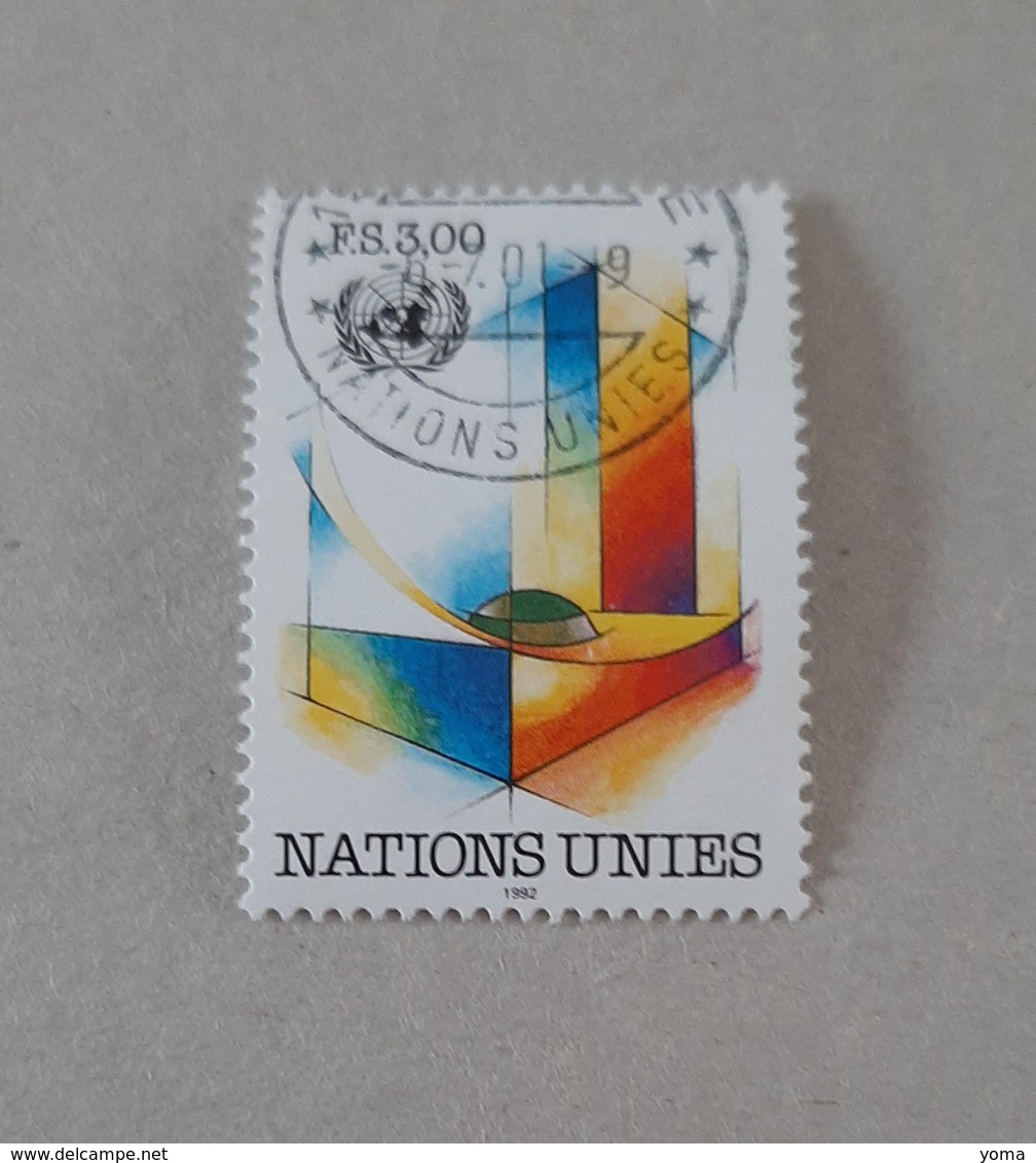 N° 224       Siège De L' ONU  -  3 FS - Used Stamps