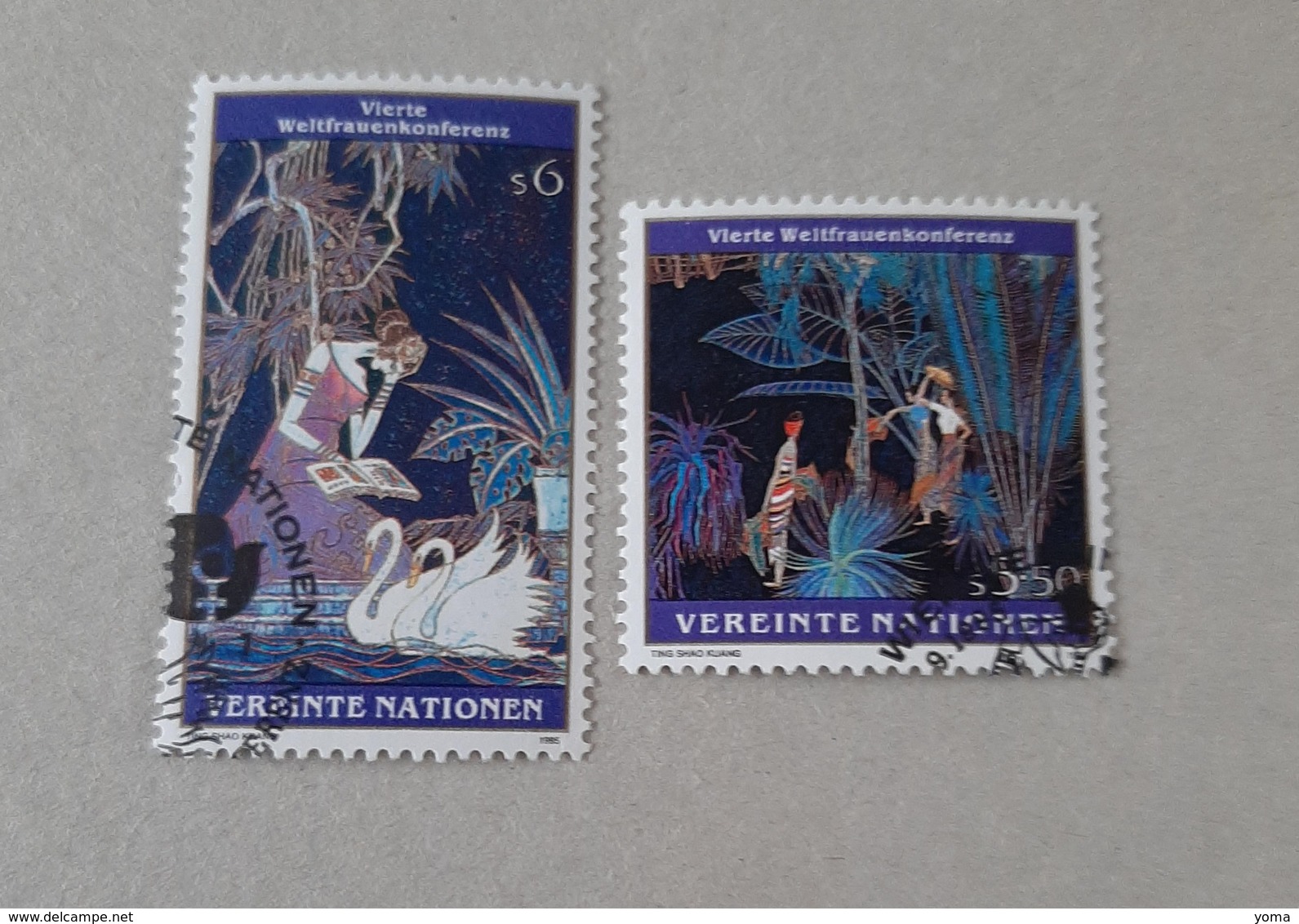 N° 208 Et 209       Conférence Mondiale Sur Les Femmes - Used Stamps