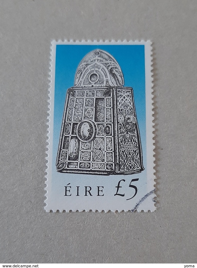 N° 746a       Châsse Conique Bleue De Saint-Patrick  -  Réimpression Enschede - Used Stamps