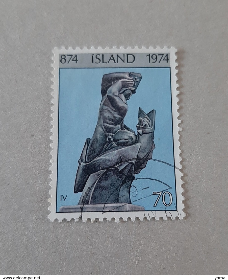N° 441       Sculpture Par Asmundur Sveinsson - Used Stamps