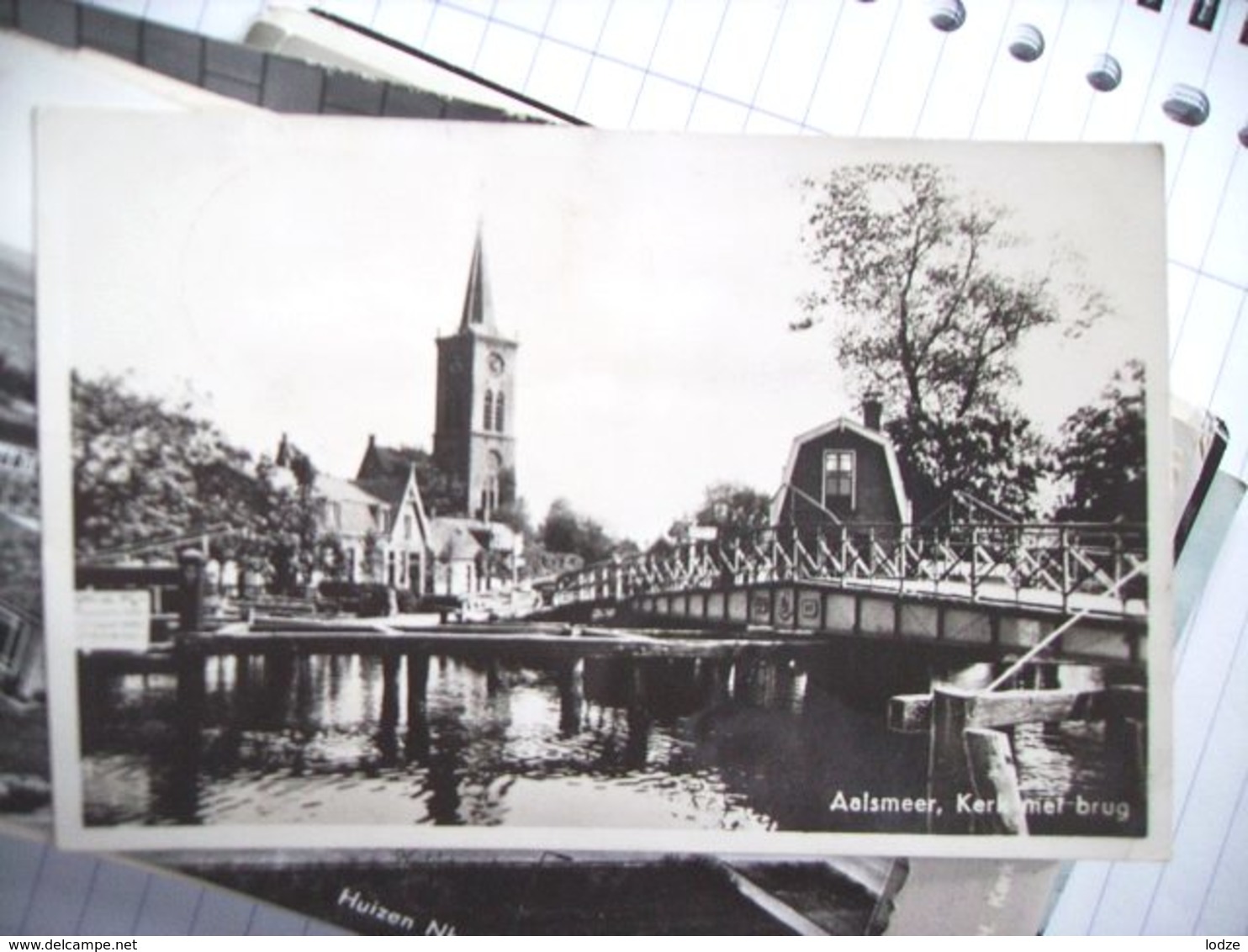 Nederland Holland Pays Bas Aalsmeer Panorama Kerk En Brug - Aalsmeer