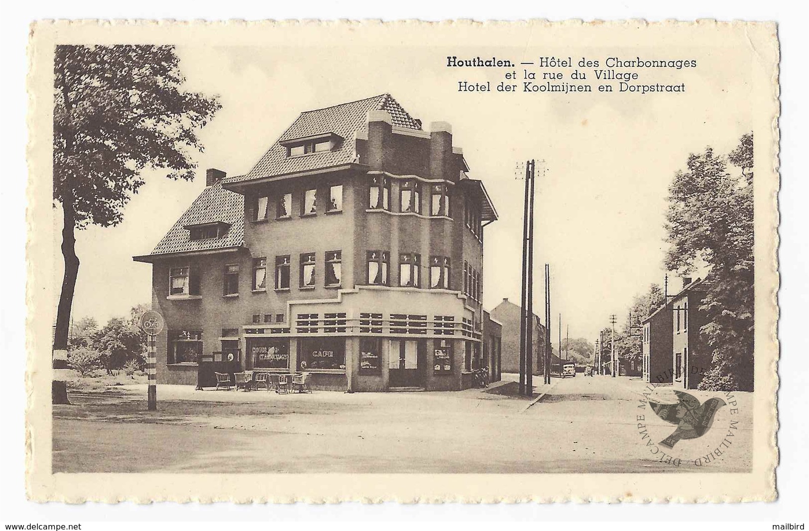 Houthalen-Helchteren Hotel Des Charbonnages Et La Rue Du Village | Hotel Der Koolmijnen En Dorpstraat - Houthalen-Helchteren