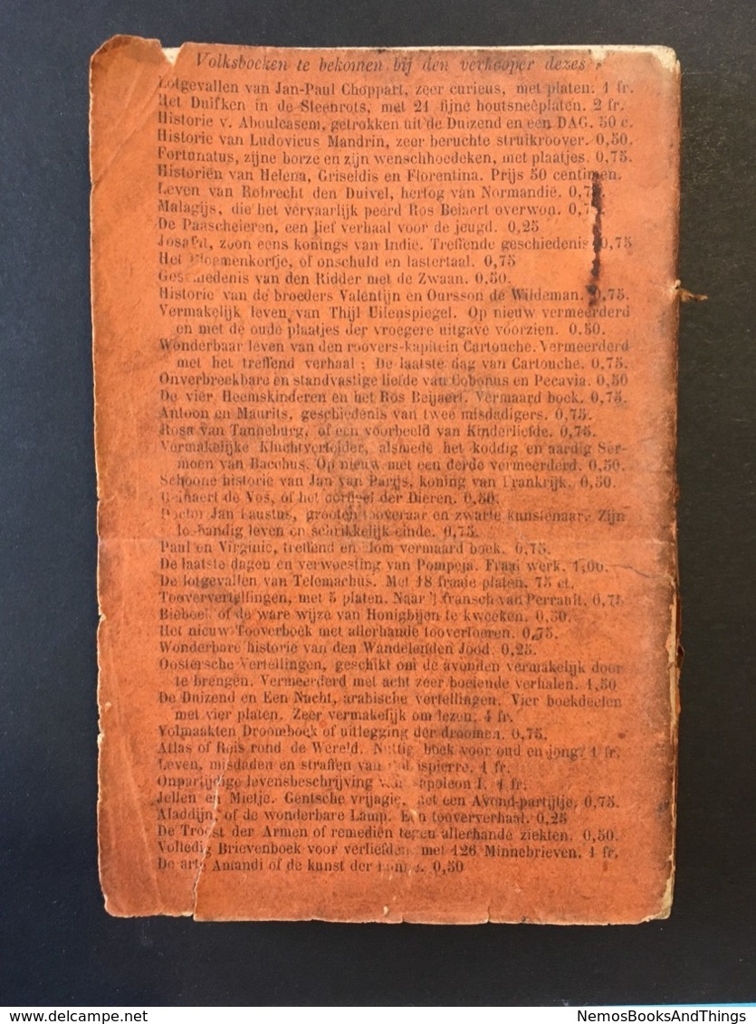 GENT - 1887 - Milanen of Geriefelijken Almanak voor alle Neringdoende Personen