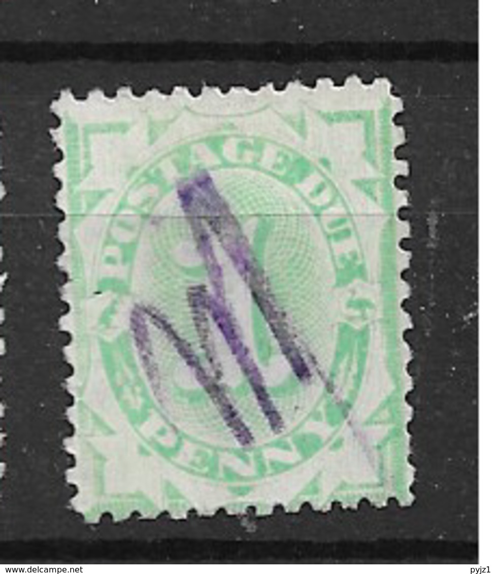 1902 USED Australia Postage Due Michel 2-II-A - Impuestos