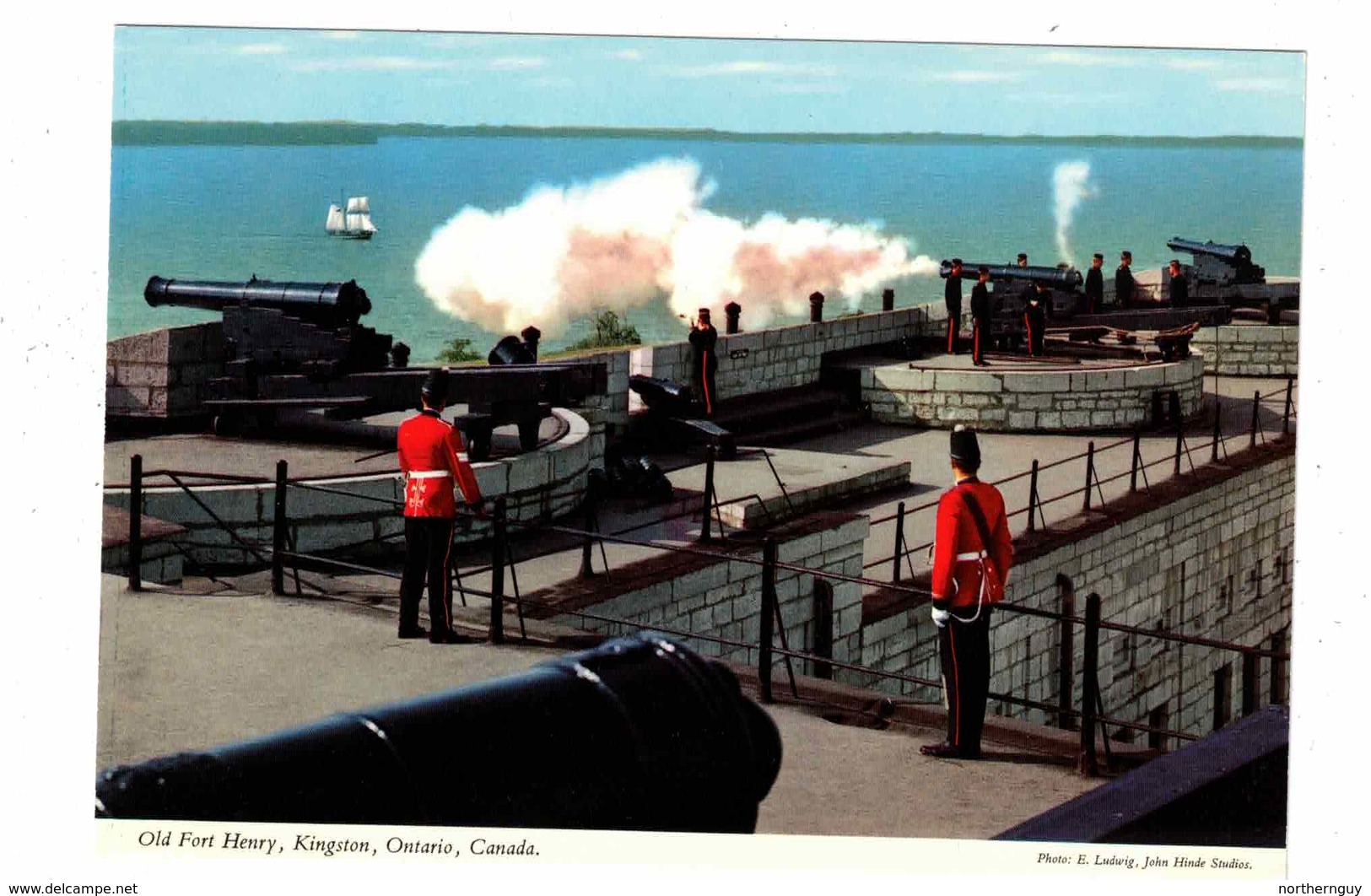 11 Different KINGSTON, Ontario, Canada, Old Fort Henry, Mixed Era Postcards. - Kingston