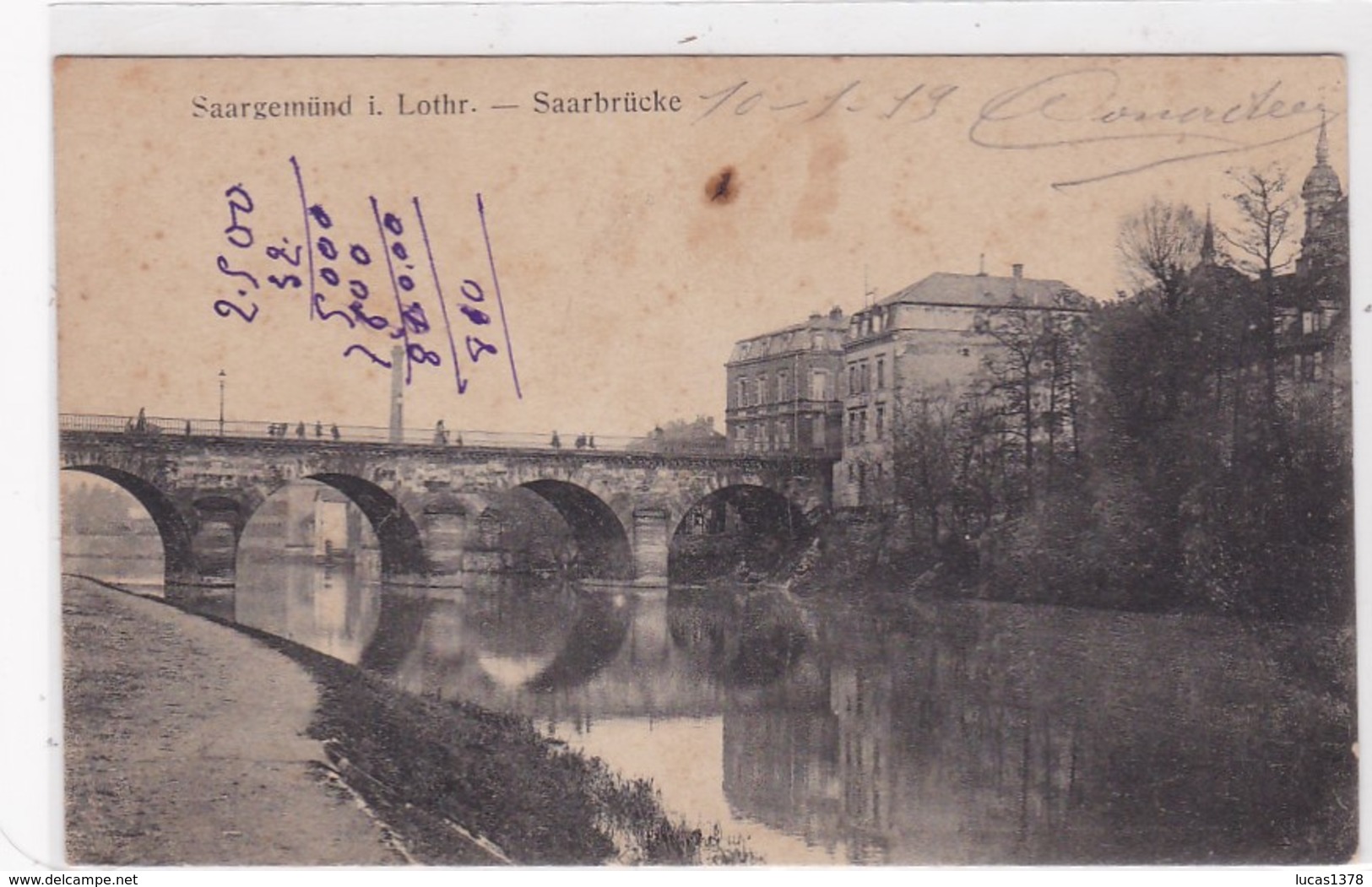 57 SAARGEMUND I LOTHR / SAARBRUCKE - Sarreguemines