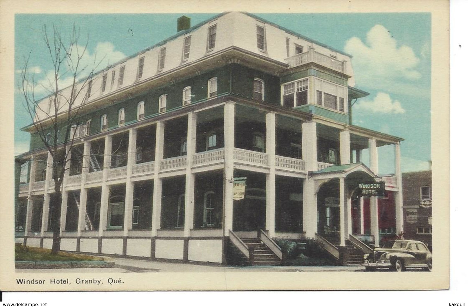 Windsor Hotel, Granby, Québec, PECO (P521) - Granby