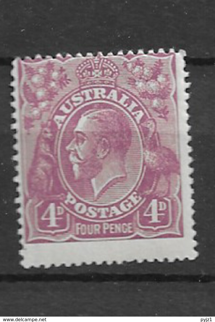 1915 MH Australia  WMK Single Crown Michel 37 - Ungebraucht