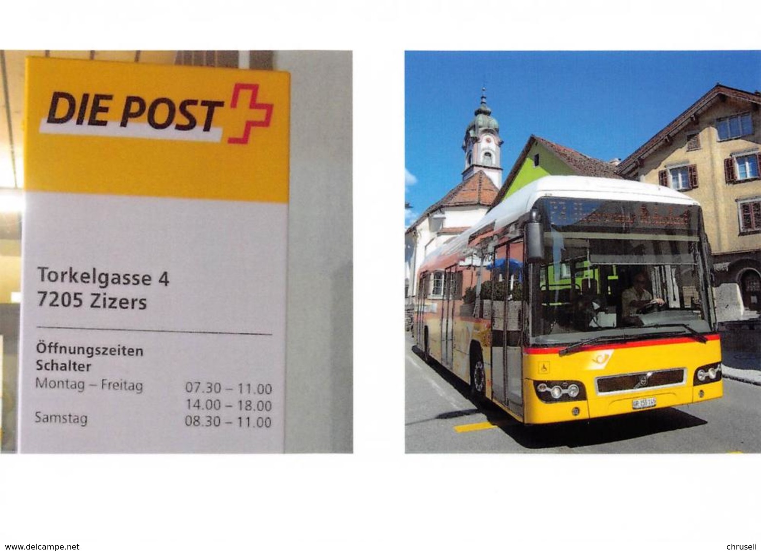 Zizers 2 Bild   Postauto Limitierte Auflage! - Zizers