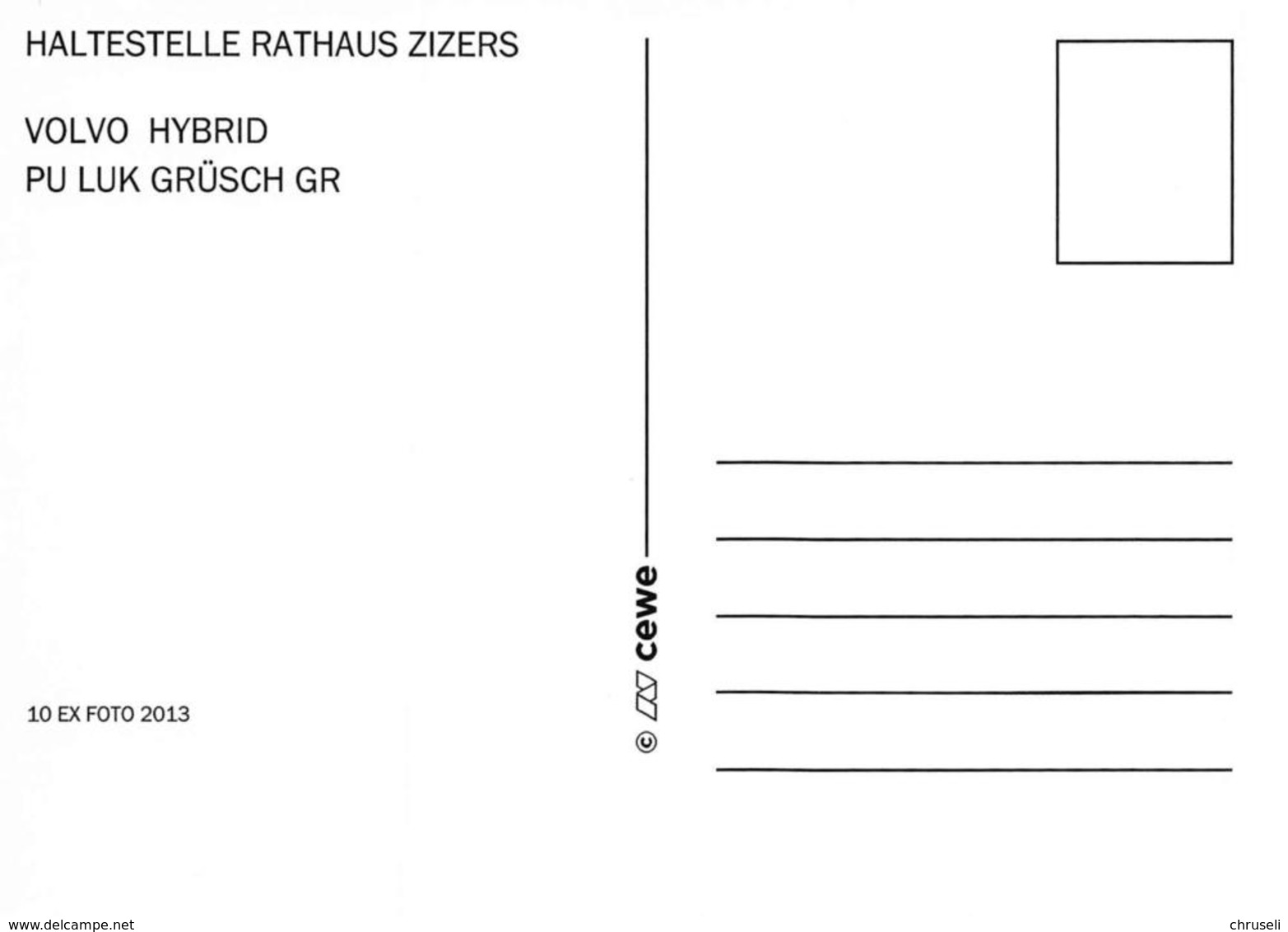 Zizers   Postauto Limitierte Auflage! - Zizers