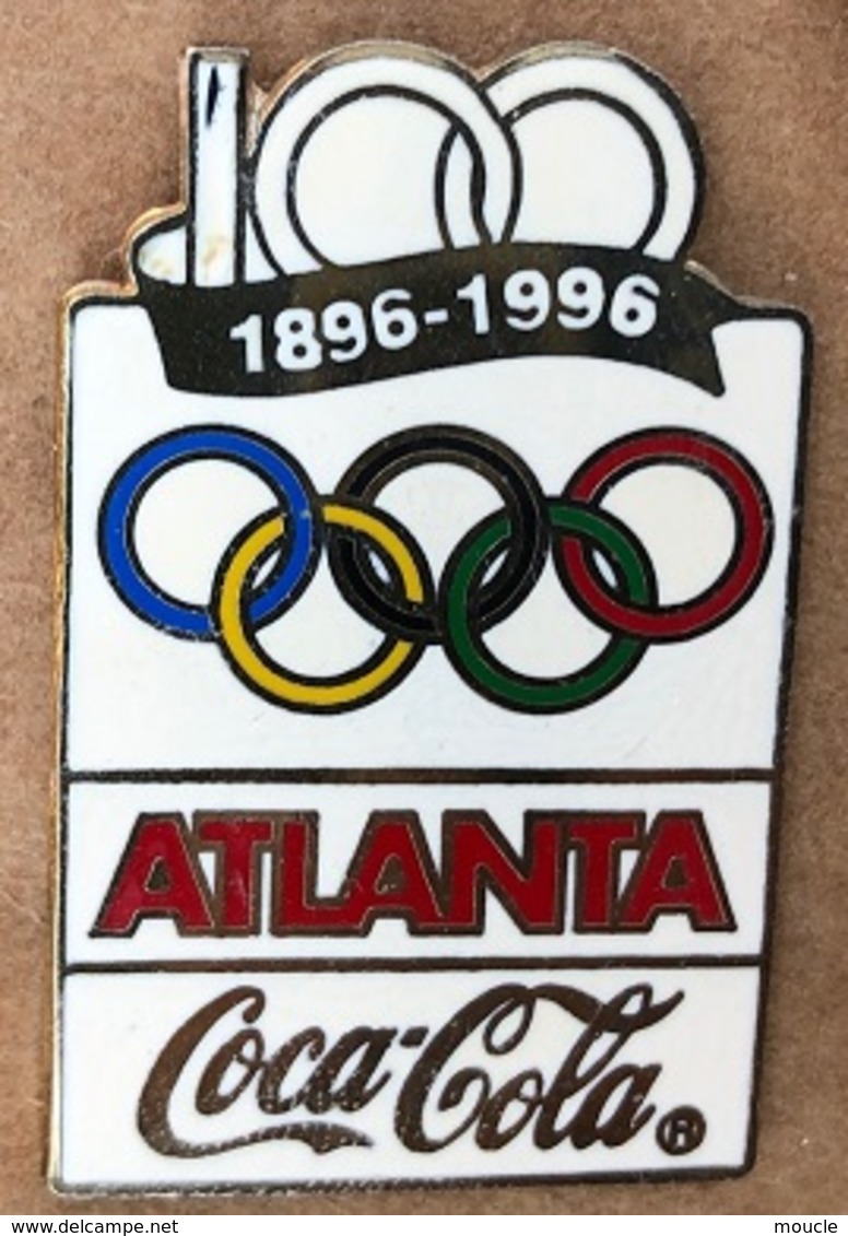 JEUX OLYMPIQUES - OLYMPIC GAMES ATLANTA 1996 - 100th - 100ème - 1896 / 1996 - COCA COLA - EGF -  (24) - Olympische Spelen