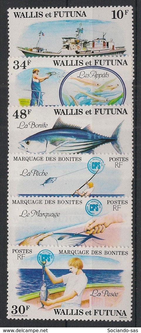 Wallis Et Futuna - 1979 - N°Yv. 226 à 231 - Marquage Des Bonites - Neuf Luxe ** / MNH / Postfrisch - Neufs
