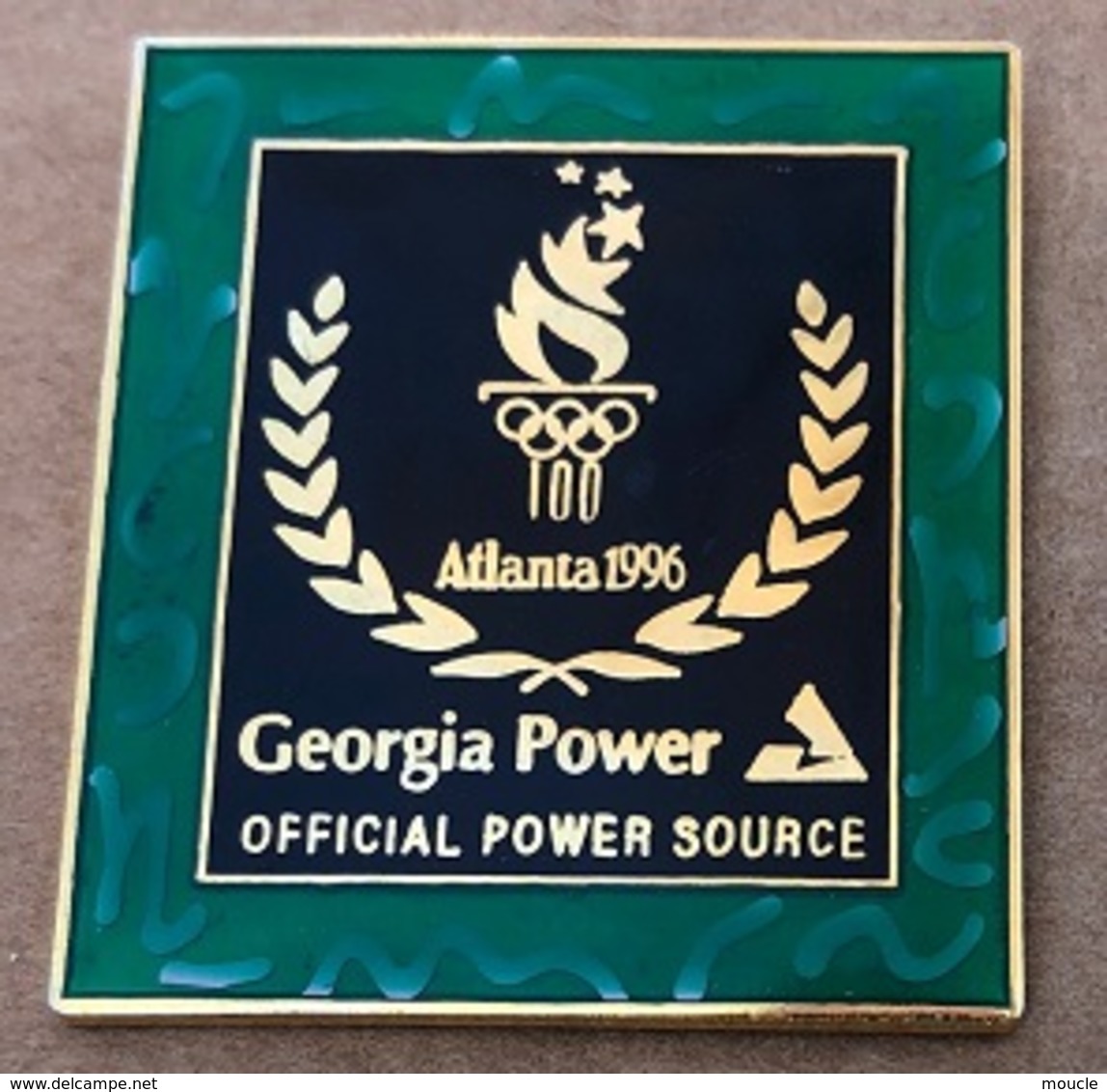 JEUX OLYMPIQUES - OLYMPIC GAMES ATLANTA 1996 - 100th - 100ème - GEORGIA POWER . OFFICIAL POWER SOURCE - LAURIERS - (24) - Olympische Spelen