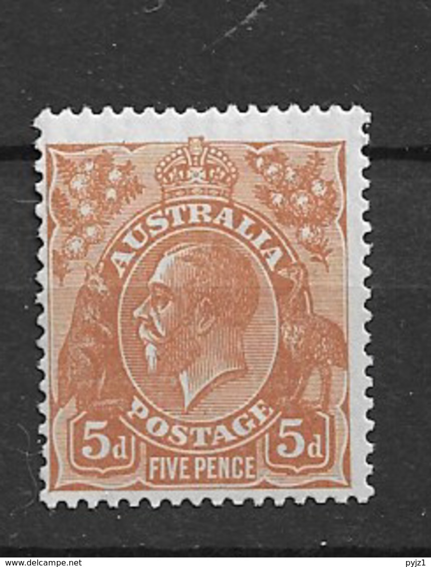 1926 MNH Australia  WMK Multiple Crown Michel 78C Perf 13 1/2 : 12 12/2 Postfris** - Ungebraucht