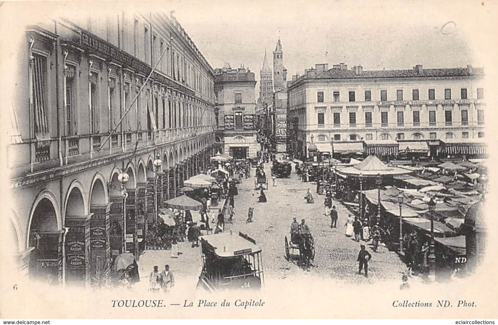 Toulouse        31       Lot de 25 cartes thème Les Marchés et les Halles  dont doubles        ( Voir scan)