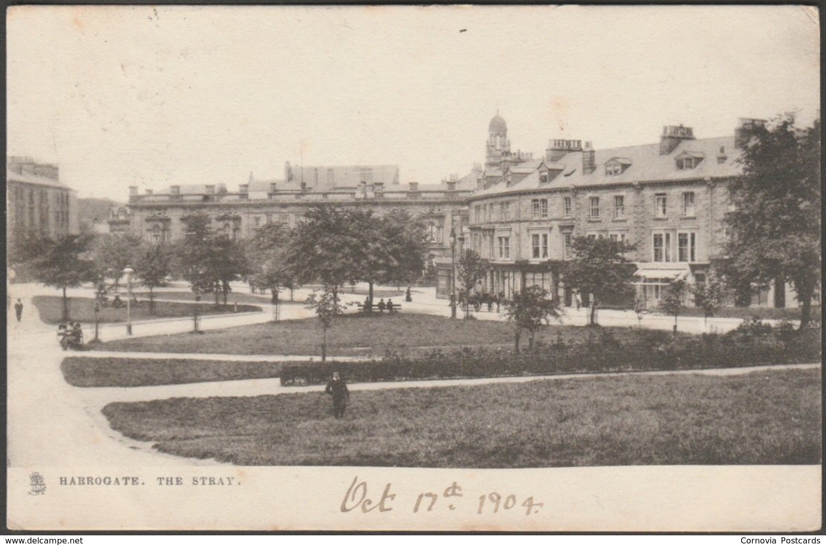 The Stray, Harrogate, Yorkshire, 1904 - Tuck's Postcard - Harrogate