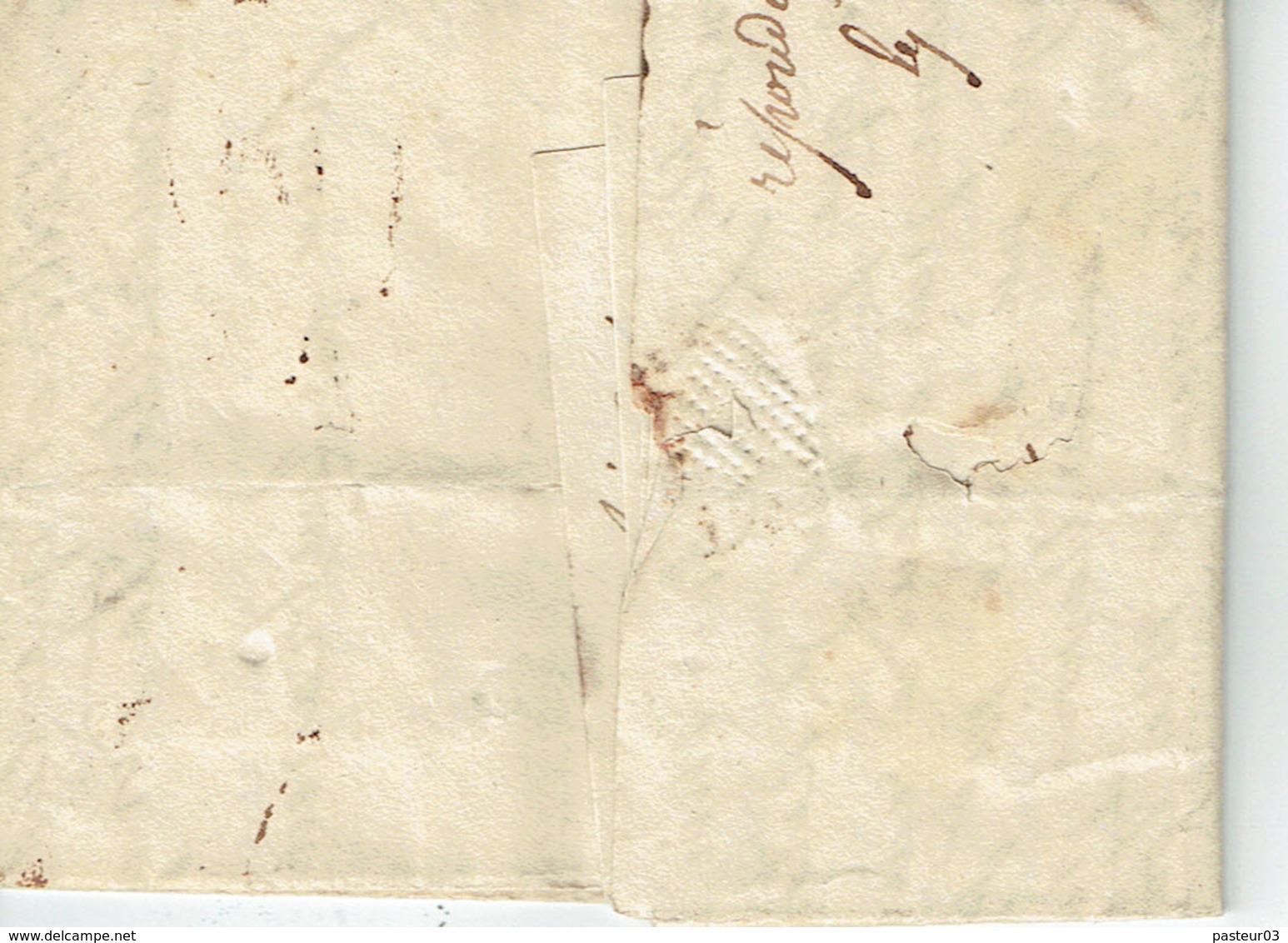 Beaune  20 Griffe Linéaire Cote D'Or Pour Liège Lettre De 1813 - 1801-1848: Precursors XIX