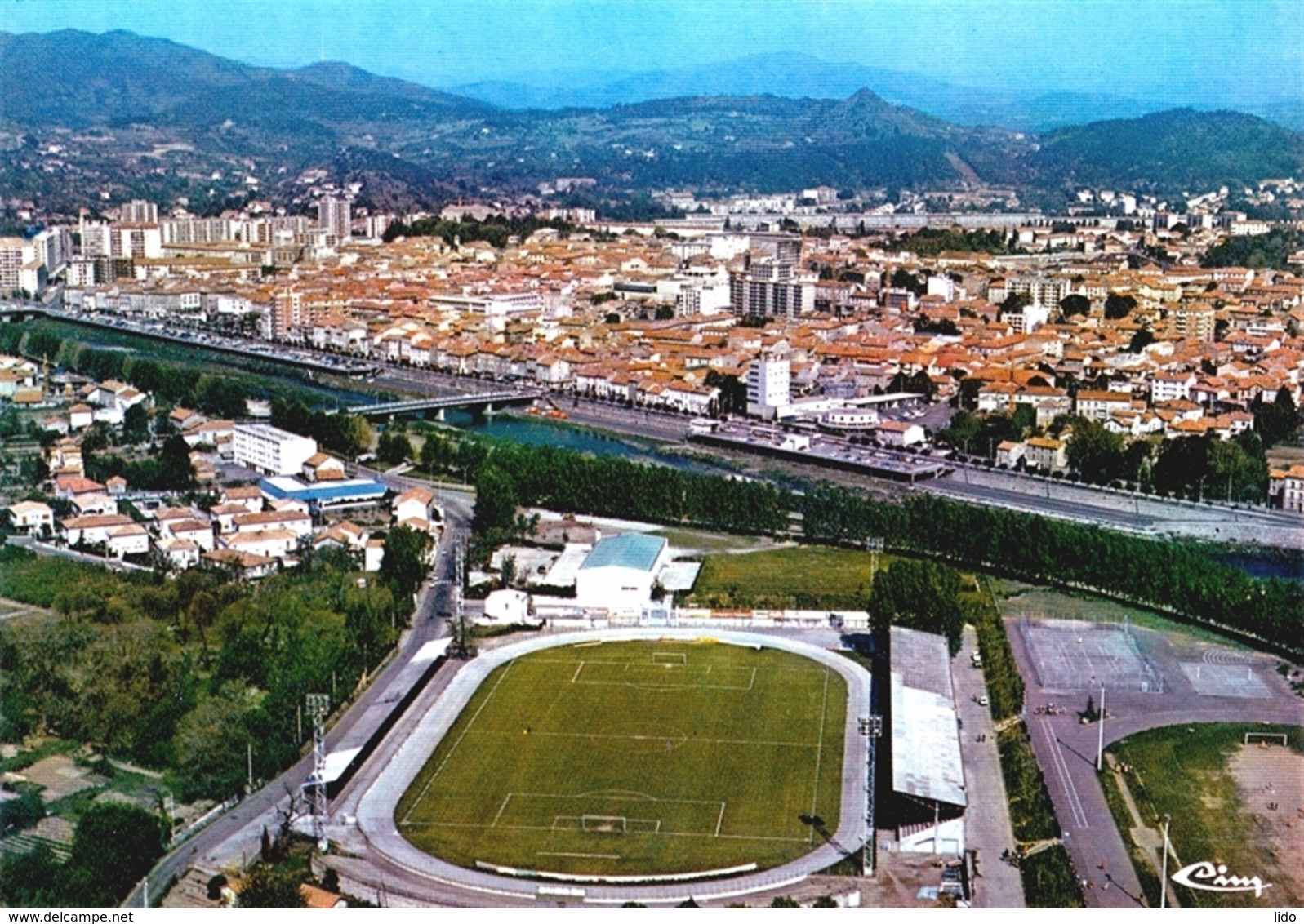 ALES (FRANCE) PIBAROT STADE STADIUM ESTADIO STADION STADIO - Football