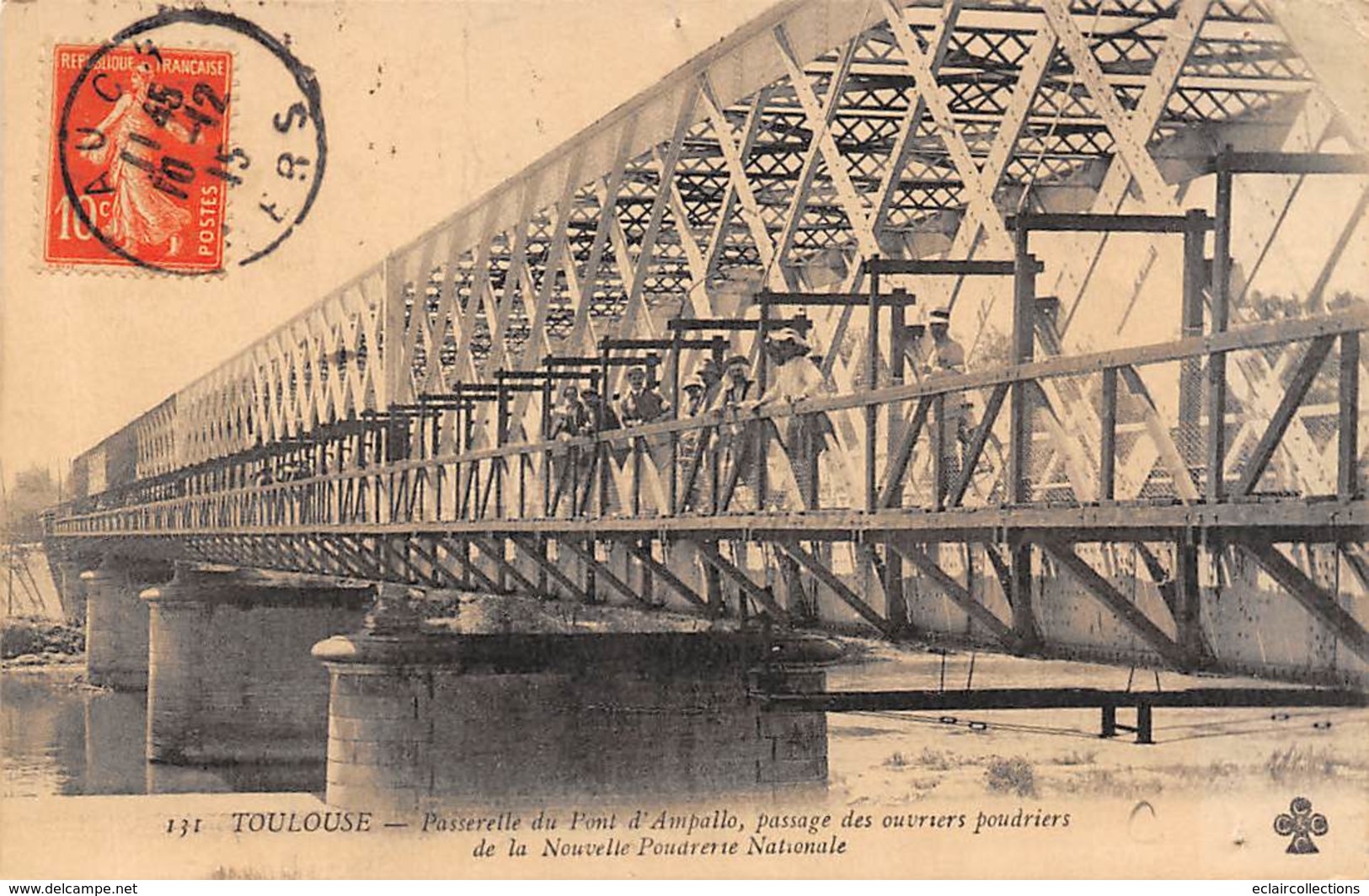 Toulouse     31      Passerelle Du Pont D'Ampallo. Passage Des Ouvriers Poudriers    (Voir Scan) - Toulouse