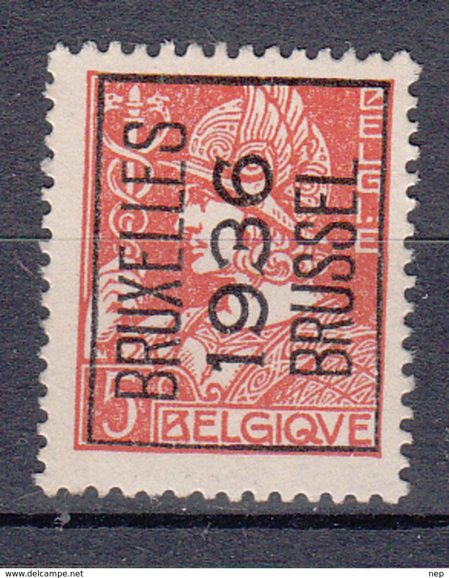 BELGIË - PREO - 1936 - Nr 302A (Mercurius) - BRUXELLES 1936 BRUSSEL - (*) - Tipo 1932-36 (Ceres E Mercurio)