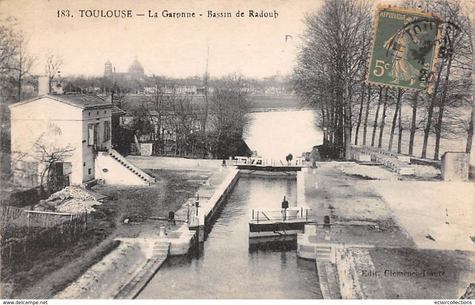 Toulouse     31         La Garonne. Bassin De Radoub        (Voir Scan) - Toulouse