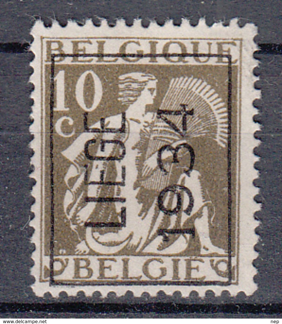 BELGIË - PREO - Nr 285 A (CERES) - 'LIEGE 1934' - (*) - Typo Precancels 1932-36 (Ceres And Mercurius)